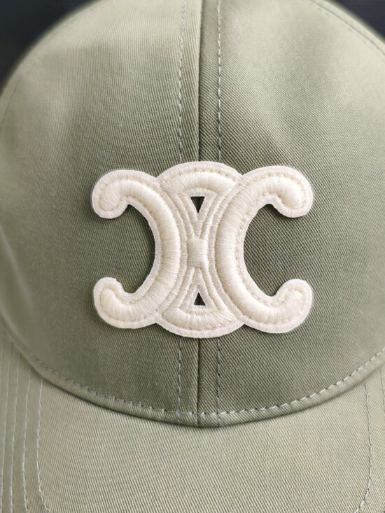 ?Céline? Green Baseball Cap main image 4